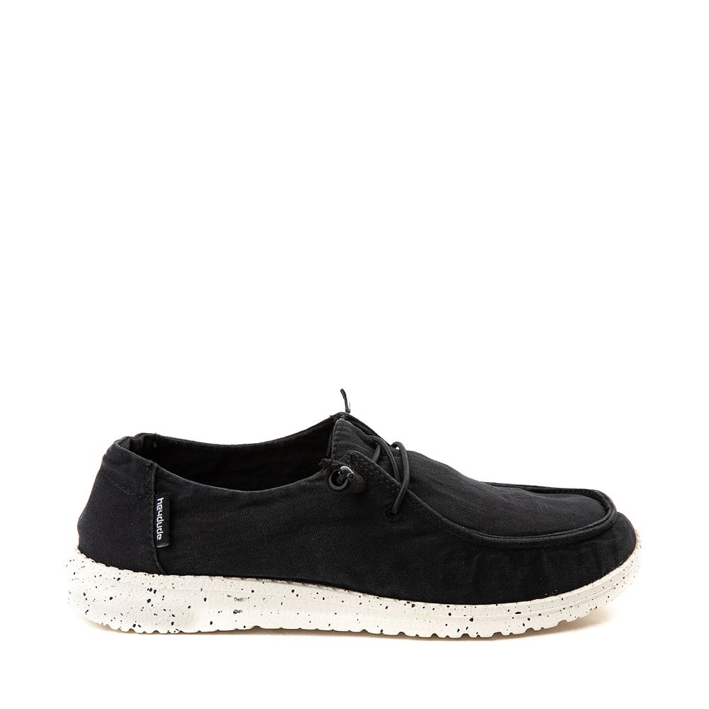 Womens Hey Dude Wendy Slip On Casual Shoe - Black | Journeys