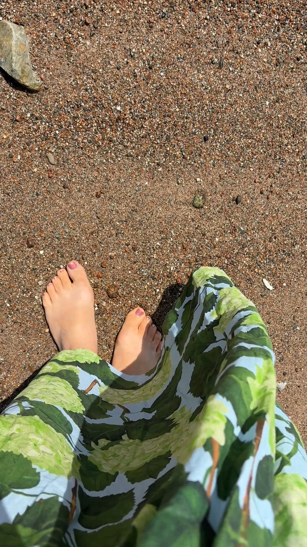 Linen set is perfect for a summer. 