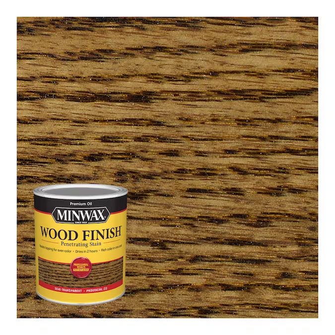 Minwax Wood Finish Oil-Based Oil-Based Provincial Interior Stain (1-Quart) | Lowe's