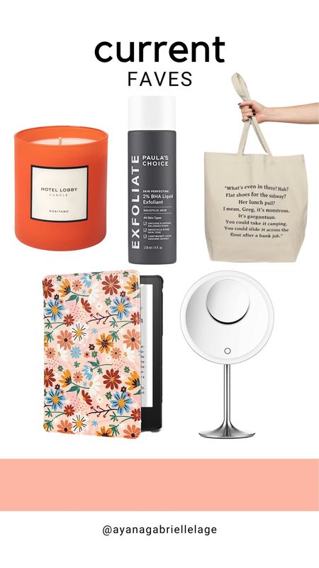Current faves!

Tote bag, candle, iPad case, mirror, exfoliant

#LTKSeasonal #LTKstyletip #LTKhome