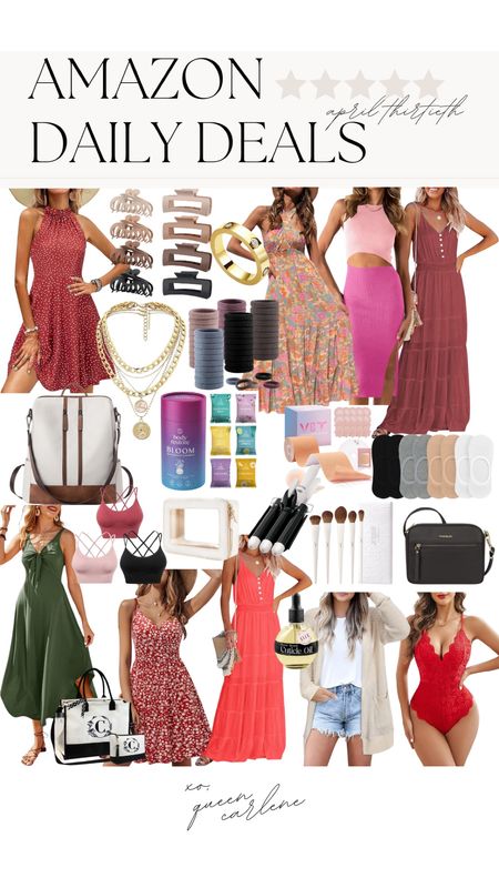 Amazon Daily Deals I absolutely love! So many cute summer finds, spring outfit ideas, vacation outfits, sandals, basics, midsize fashion finds and beauty finds on deal today from Amazon !




#LTKfindsunder50 #LTKSeasonal #LTKsalealert