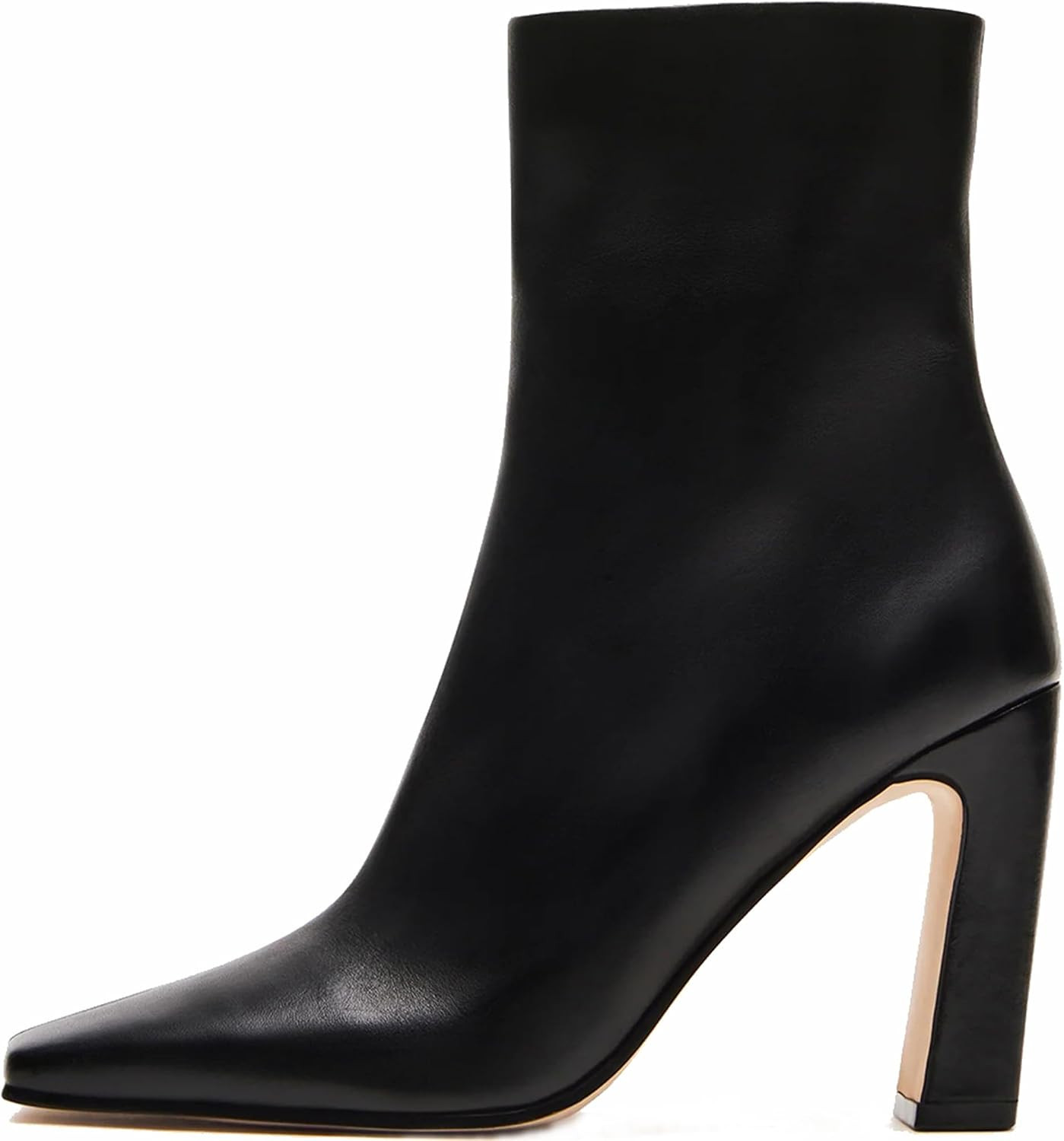 Ankle Boots for Women 2026 Square Toe Chunky Heeled Booties | Amazon (US)
