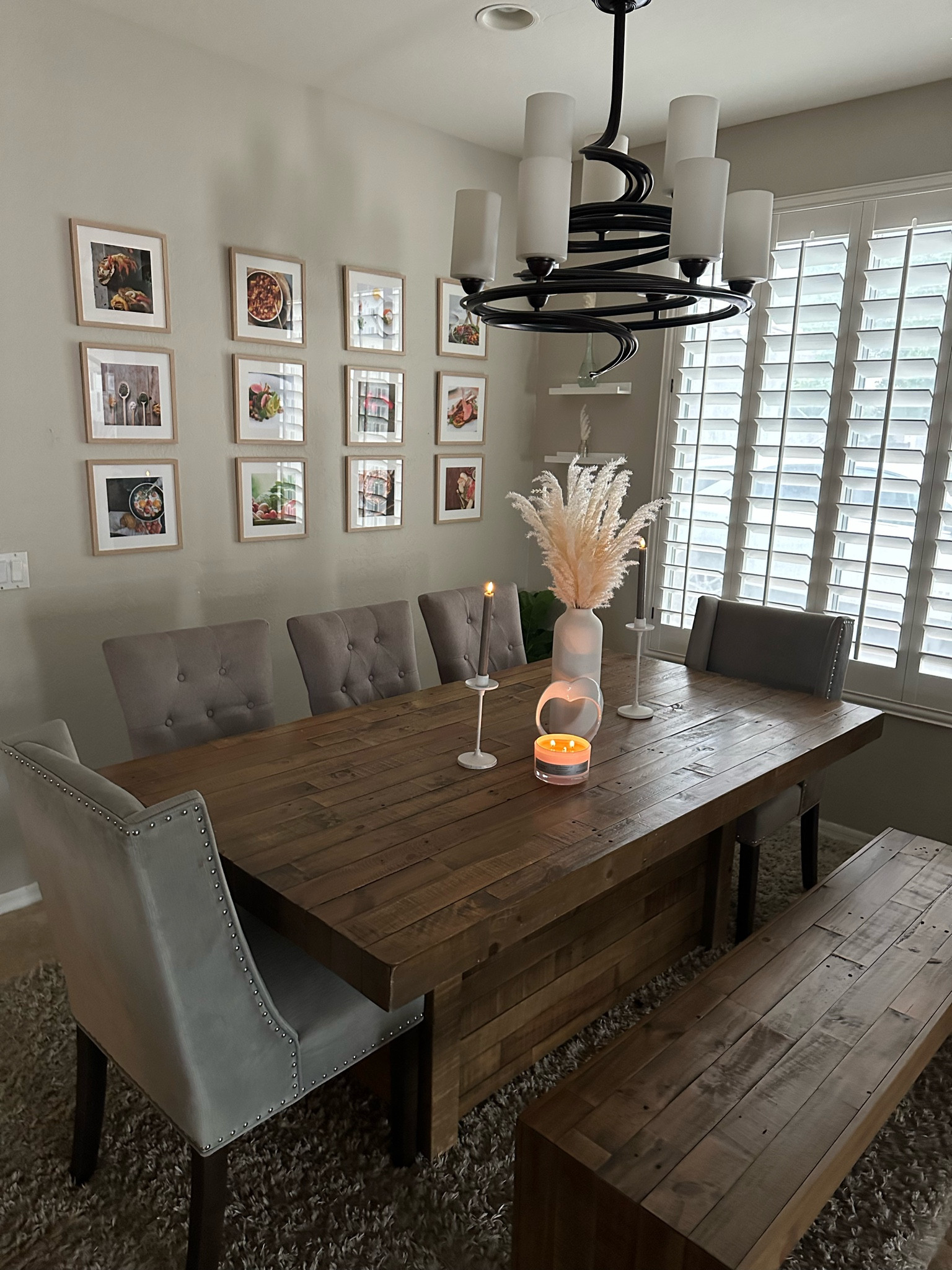 Dining experience with Target Frames. I changed pictures in frames to dining experience photos. 

#LTKFind #LTKhome