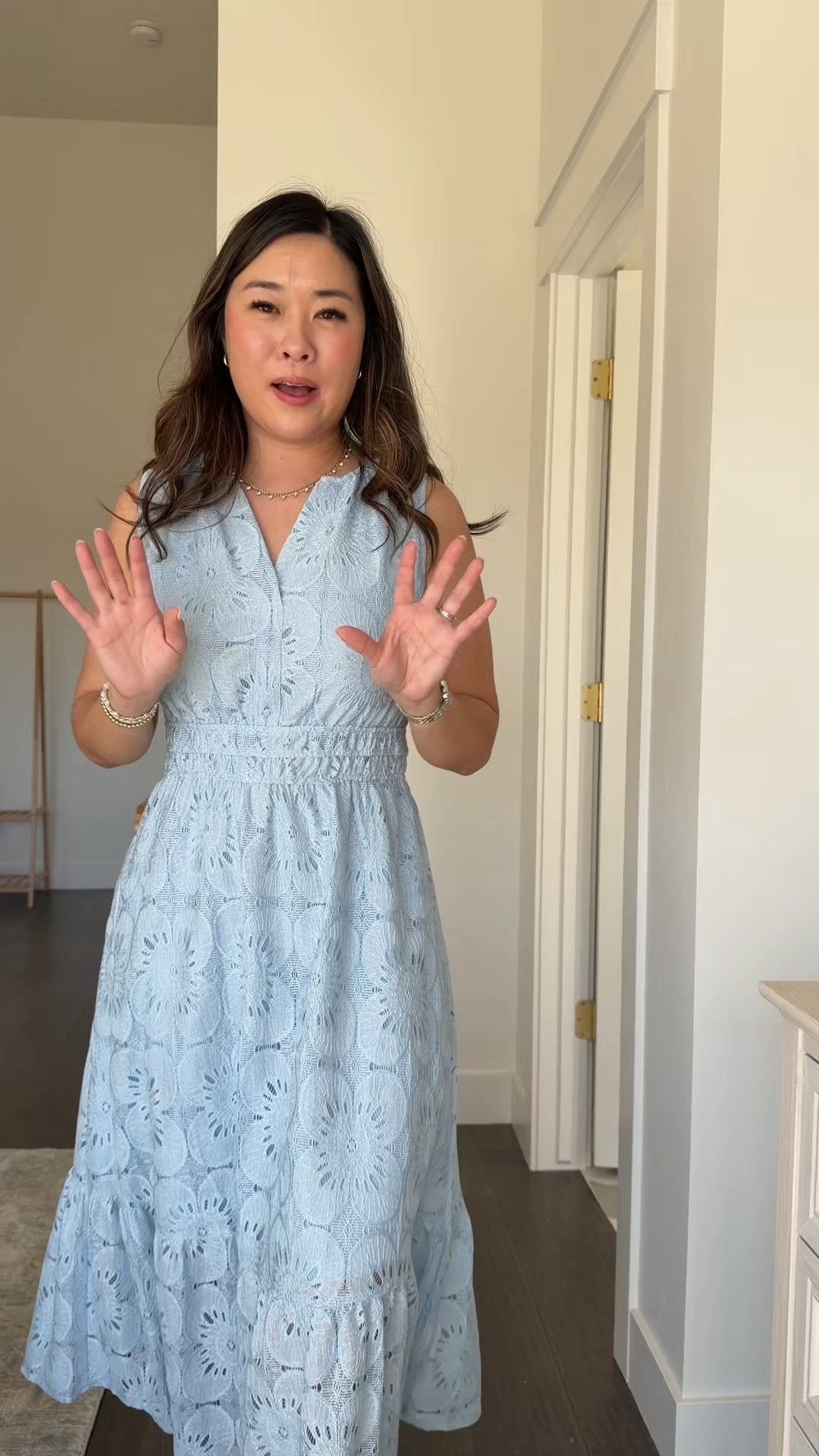 Amazon Lace Eyelet Dress: Small 