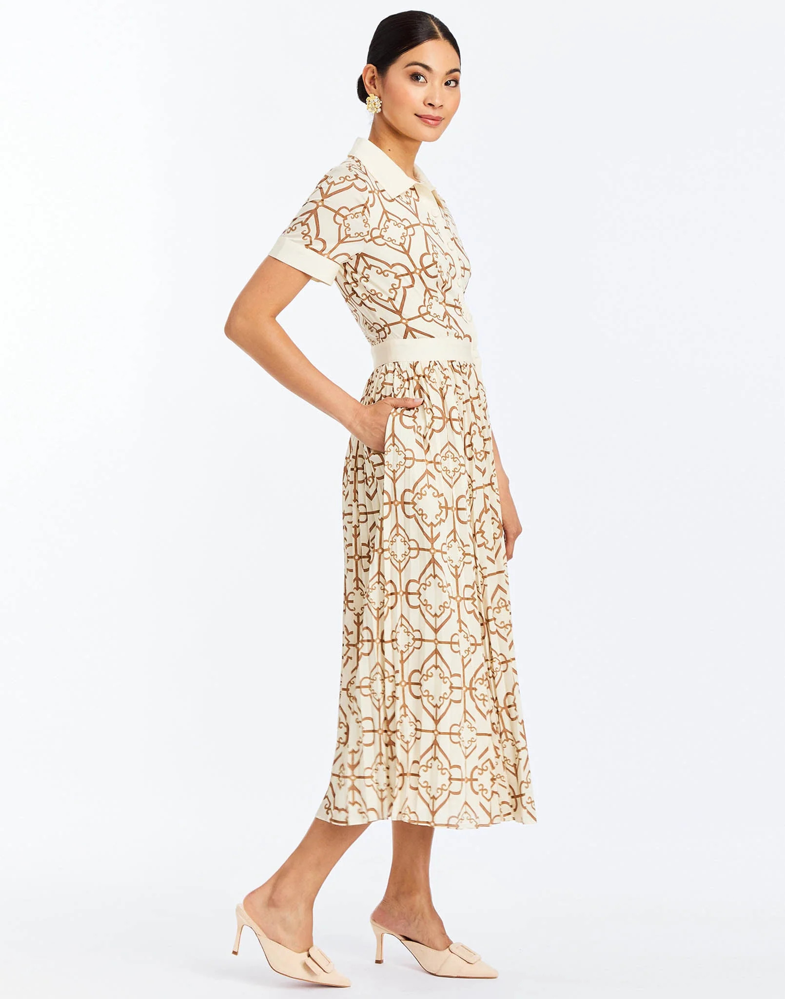 Billie Collared Shirt Dress | Mestiza New York