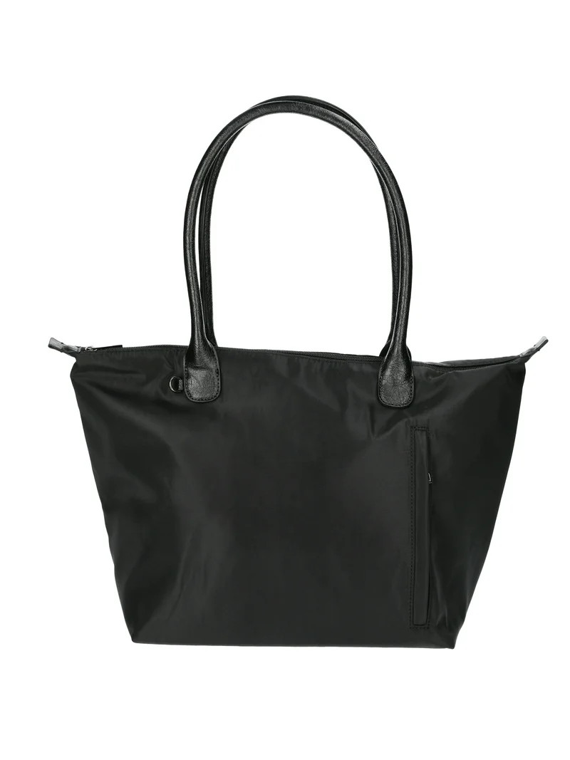 No Boundaries Women's Tote Bag, Black - Walmart.com | Walmart (US)