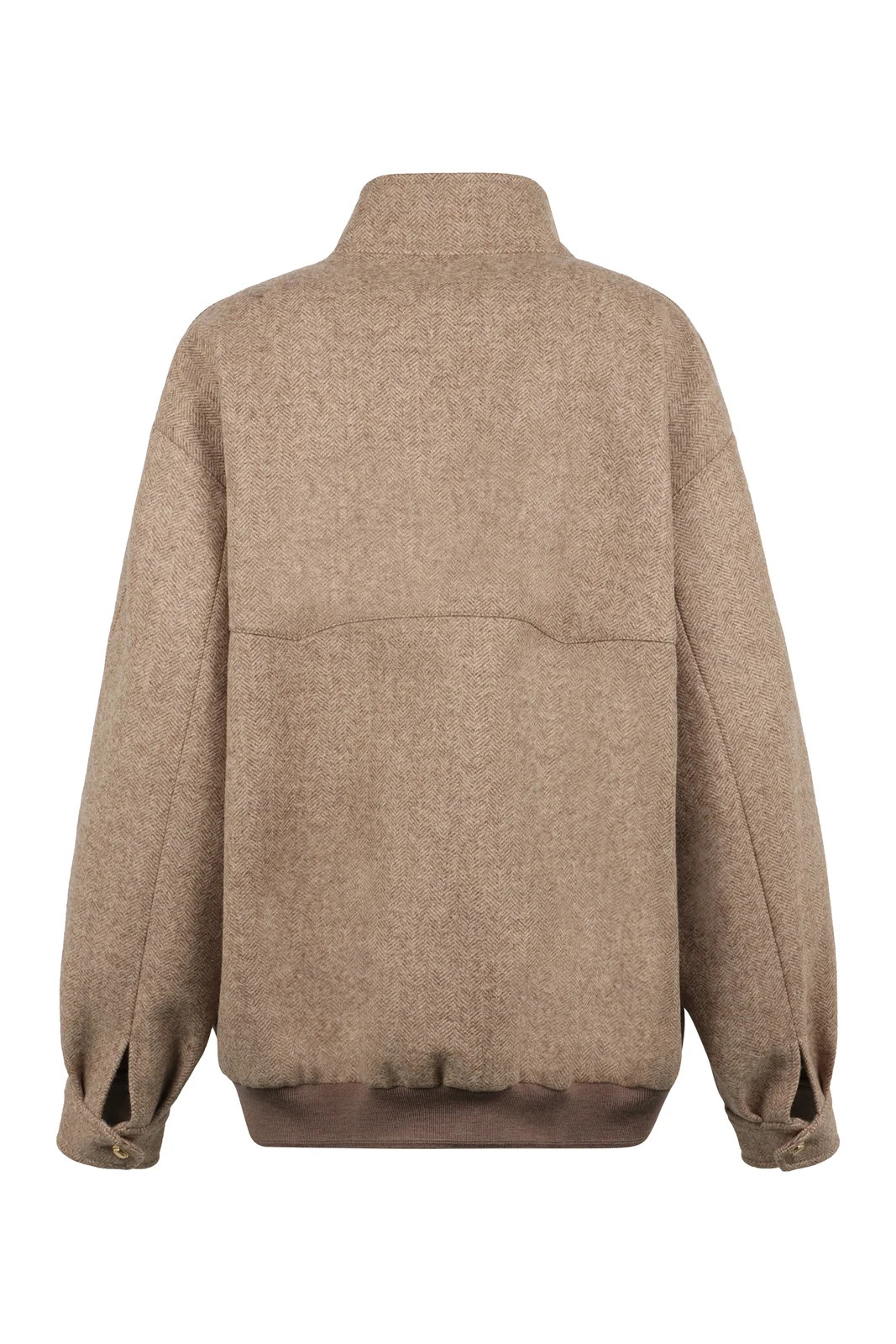 Miu Miu Long-Sleeved Zipped Jacket | Cettire Global