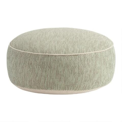 Round Tweed Floor Cushion | World Market