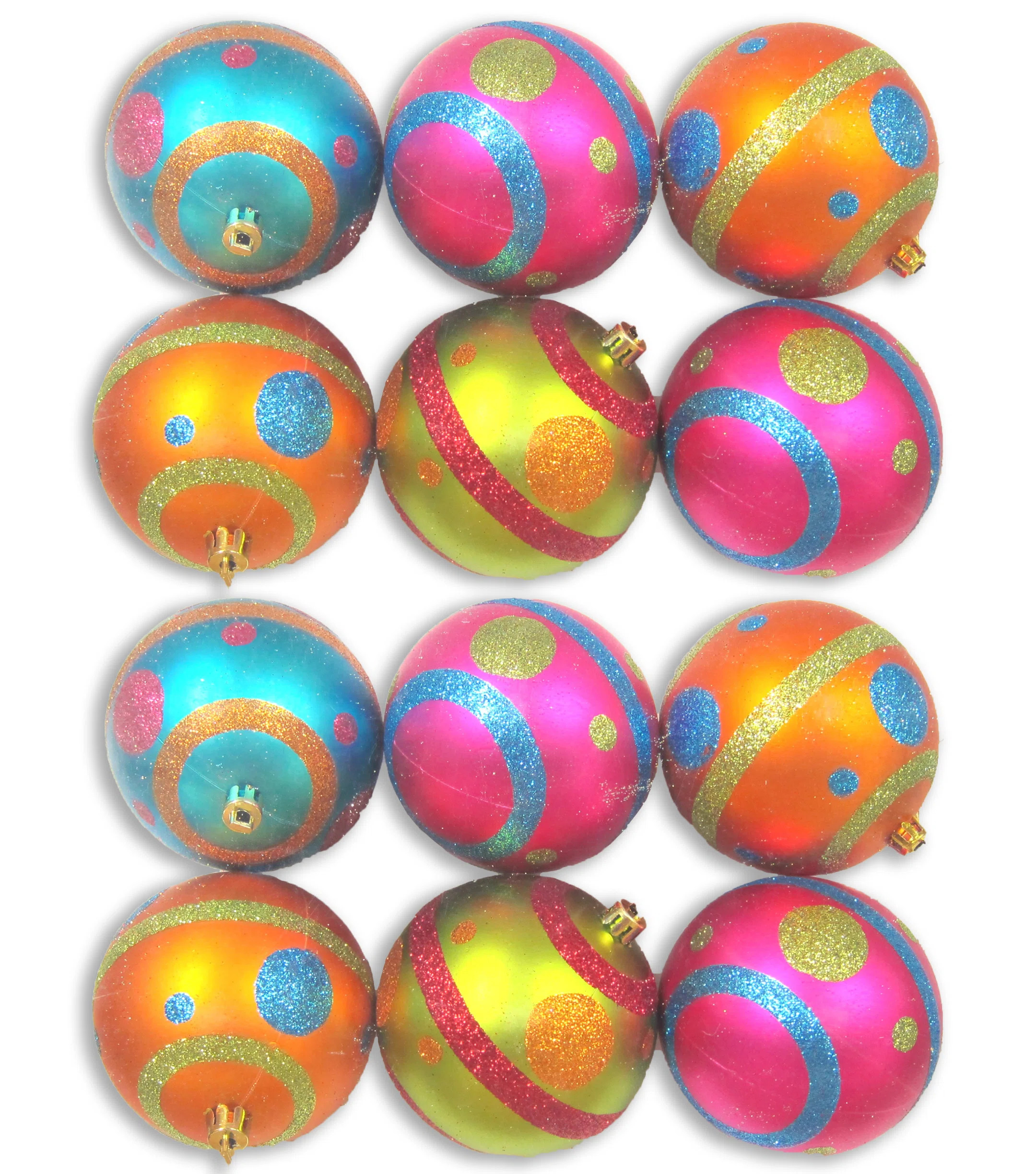 2 Piece Solid Ball Ornament Set | Wayfair North America