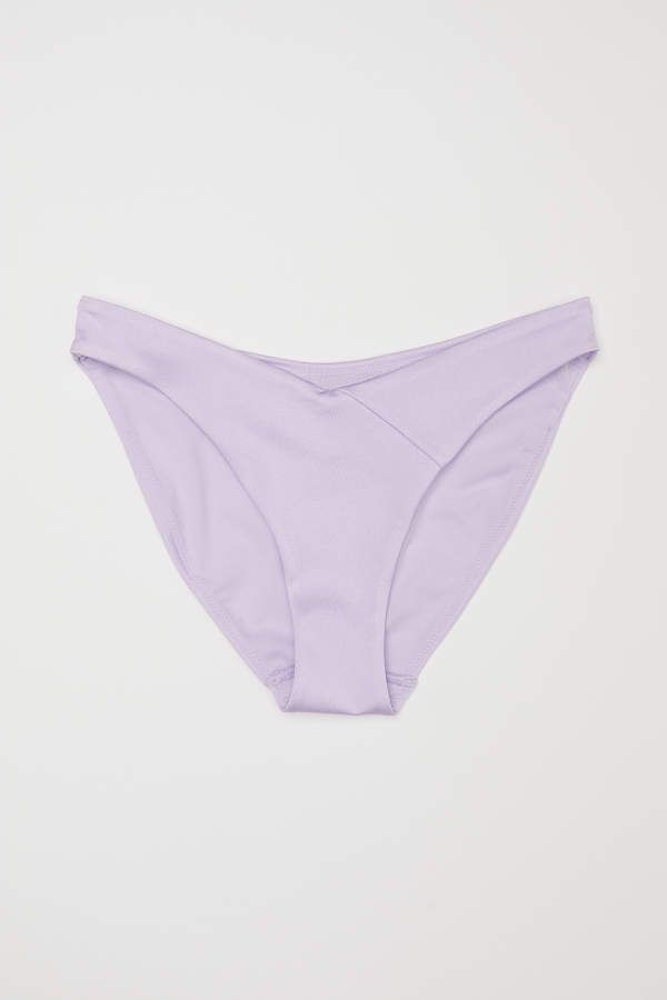 H & M - V-cut Bikini Bottoms - Light purple - Women | H&M (US)