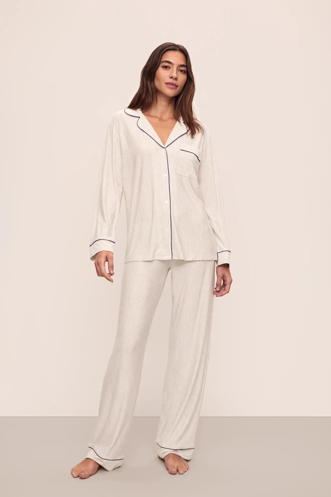 Gisele Printed TENCEL™ Modal Long PJ Set | Eberjey