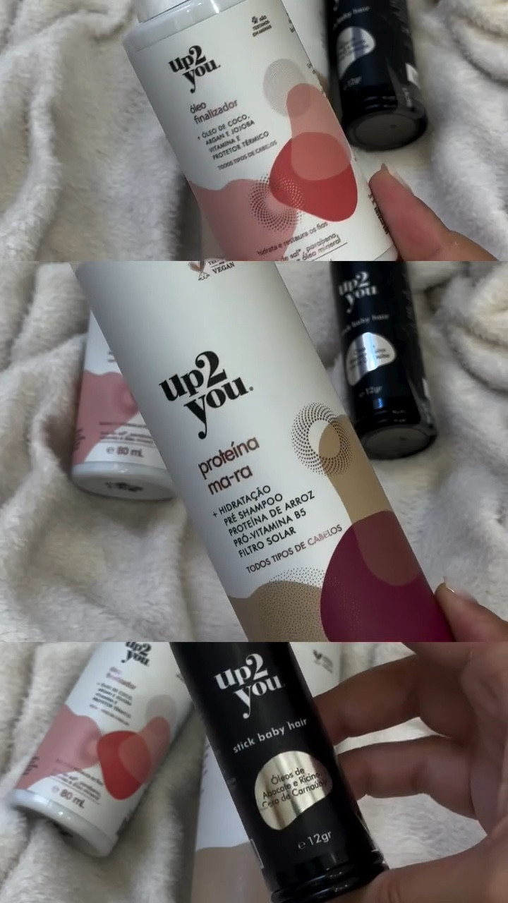 3 produtos que seus cabelos vão AMAR !

Estou usando demais esses produtos da @up2youcosmetics e tive que trazer pra vocês os benefícios de cada um:

🤍  Proteína MA-RA: Um pré shampoo que hidrata os seus cabelos antes do banho, enquanto você vai a academia, praia, piscina ou faz outras coisas! Ideal pra proteção, fortalecimento, hidratação e maciez.

🤍  Óleo Finalizador: Feito para aquelas pontinhas que insistem em ficar ressecadas. Ele é o nosso segredo para hidratar os fios, e é claro, proteger o seu cabelo do calor!

🤍  Stick Baby Hair: Uma cera que foi pensada para auxiliar na execução de penteados no estilo “sleek hair”, bem rentes a raiz, sem nenhum fio fora do lugar! Pode ser usado em coque, rabo de cavalo, solto, entre outras opções.

Lembrando que os produtos da #Up2You são veganos e não são testados em animais 🥰 E aí, qual vocês mais querem usar ?

#cabelos #cabelo #dicadebeleza #blogger #reels #explorar

#LTKpromo #LTKbeleza #LTKbrasil