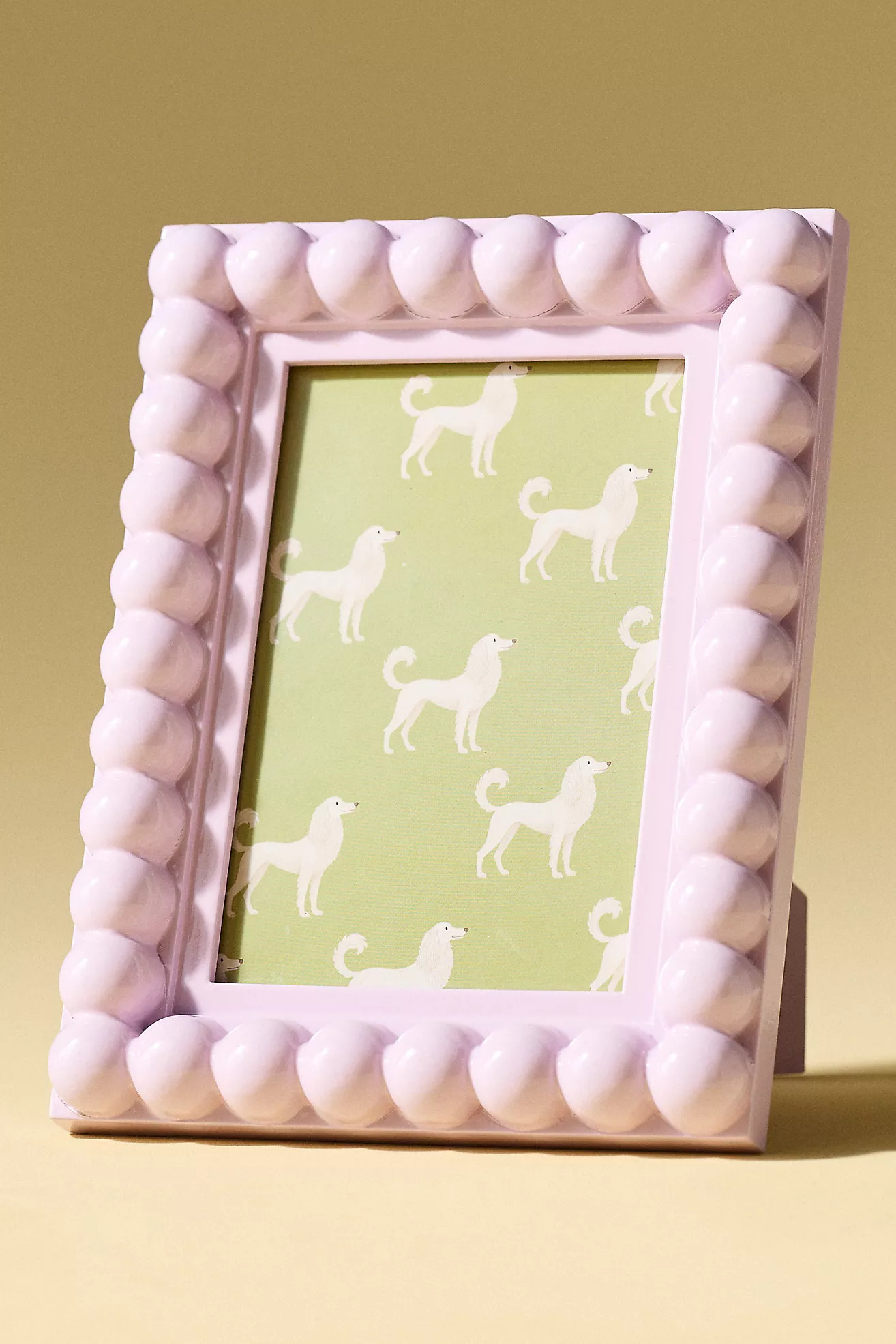 Rory Beaded Wood Picture Frame | Anthropologie (US)