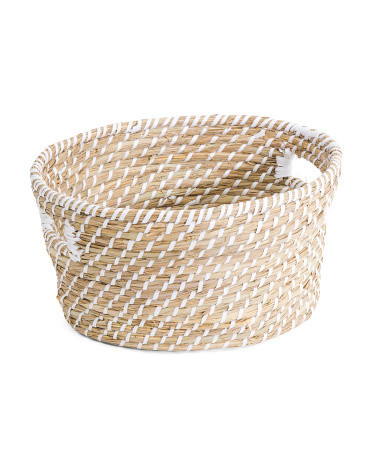 White Haven Woven Basket | TJ Maxx