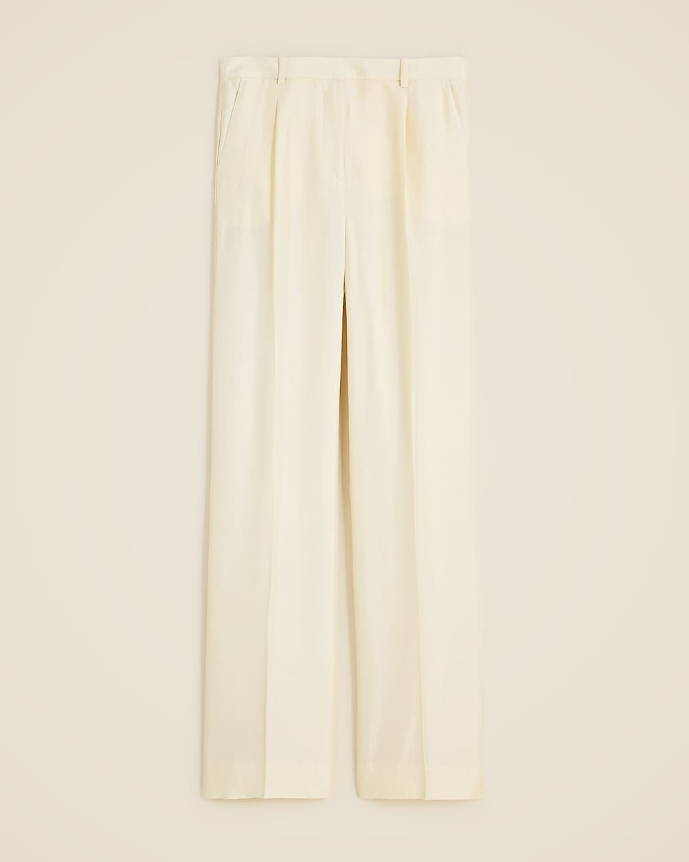 Tall Essential wide-leg pant in textured satin | J. Crew US