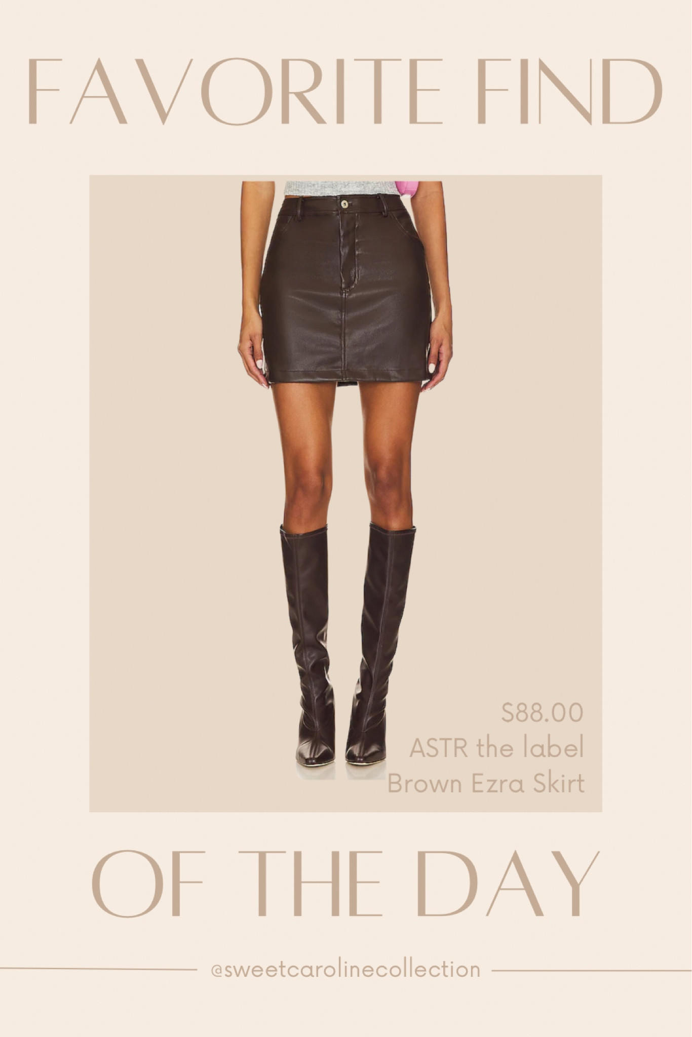 Favorite find of the day 🤎

I’m OBSESSED with this ASTR mini skirt! It’s so chic and stylish! This is a perfect skirt for a fall date night, workwear, a coffee run, or a girls day!

Workwear, mini skirt, fall fashion, fall style, Free people, strapless dress, Club London, MESHKI, mini dress, pink dress, wedding, Farm Rio, red dress, petal + pup, Anthropologie, revolve, sabo skirt, Dillards, AFRM, Line & dot, we wore what, Bloomingdale’s, bec & bridge, j.crew, Marcella, Anthro, aqua, Shopbop, schutz, Sam Edelman, J.crew factory, slingbacks, crochet flats, Sam Edelman, Macys, Dillards, Steve Madden, dsw, Antonio melani, saks fifth Avenue, shoes, summer, MESHKI, Revolve, floral dress, rosette dress, purple dress, Peppermayo, strapless dress, vacation dress, linen dress, shell dress, Petal + pup, matching set, sabo skirt, pink set, beach outfit, summer outfit, linen set, Amazon, Peppermayo, showpo, Dress, revolve, Elliatt, floral dress, rosette dress, Amanda uprichard, romper, Heartloom, free people, ASTR, MISA, cleobella, majorelle, Zimmermann, loveshackfancy, likely, yumi Kim, rails, Bardot, floral dress, wedding guest dress, Rachel Parcell, white dress, bride, wedding, Shopbop, English factory, heels, mules, Steve Madden, Tony Bianco, target, Anthropologie, Rachel parcell, workwear, sweater, dress, mini dress, midi dress, work dress, Tory Burch, neiman Marcus, Shoes, heels, mules, slingbacks, Sam Edelman, Prada, lululemon, shoulder bag, tote, top handle bag, belt bag, jacquemus, DSW, Macys, tuckernuck, lulus, revolve, ASTR, petal and pup, show me your mumu, Nine West, j.crew, coach, Chinese laundry, dolce vita, journee, Bag, purse, coach, bow, shoulder bag, accessories, coachtopia, love, new arrival, best seller, must have, most wanted, designer, loeffler Randall, dsw, musinsa, Amazon, dupe, radley London, affordable, under 300, under 200, under 100, sale, gift idea, gift guide, spring style, summer fashion, shoes, classy, sweet Caroline collection

#LTKfindsunder100 #LTKtravel

#LTKSeasonal #LTKFindsUnder100 #LTKStyleTip