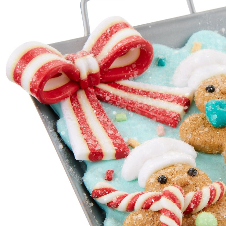 Christmas Multi-Color Gingerbread Chef with Tray Ornament, 5 in, by Holiday Time - Walmart.com | Walmart (US)