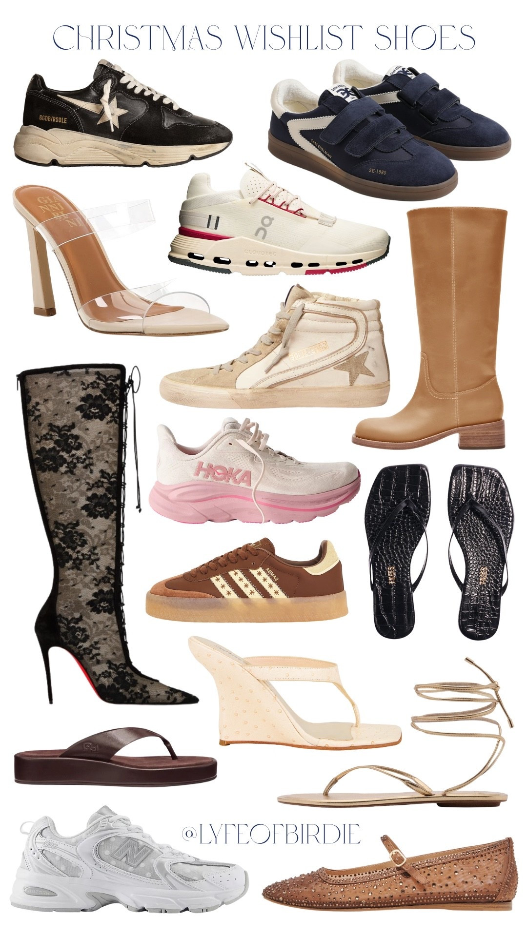 A woman can NEVER have too many shoes! Every pair on this gift guide is perfect in its own way and I want them all… So many options for all year around and styles so unique you can’t find them anywhere else! Happy Shopping💌

Also found on my ShopMy! @Lyfeofbirdie

https://shopmy.us/lyfeofbirdie