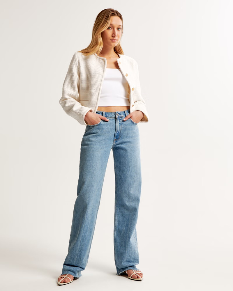 Low Rise Baggy Jean | Abercrombie & Fitch (US)