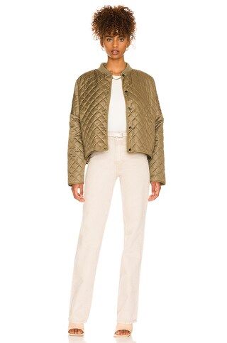 NSF Mo Boxy Jacket in Army Green from Revolve.com | Revolve Clothing (Global)