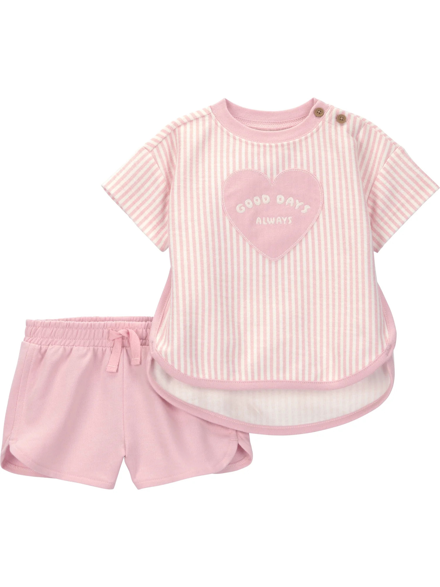Carter's Child of Mine Baby Girl Outfit Set, 2-Piece, Sizes 0/3-12 Months | Walmart (US)