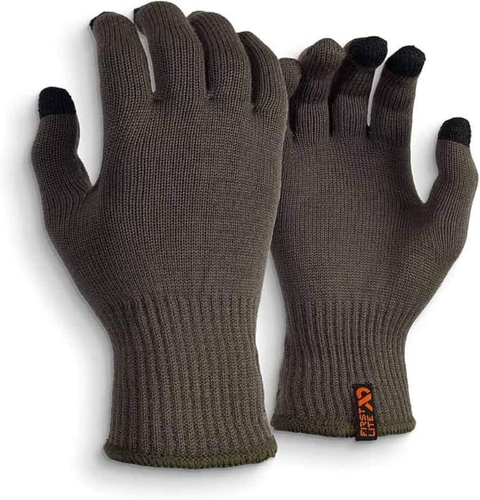 First Lite Talus Touch Full Finger Merino Glove | Amazon (US)