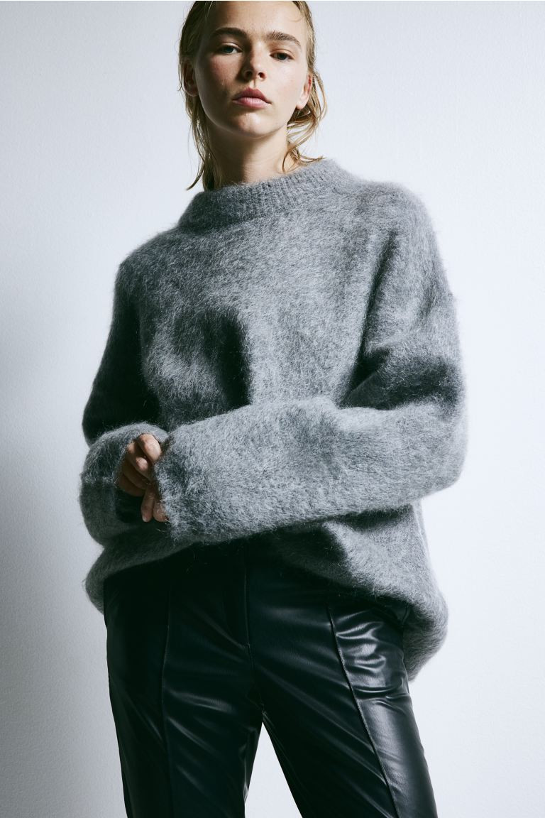 Slim Coated Pants | H&M (US + CA)