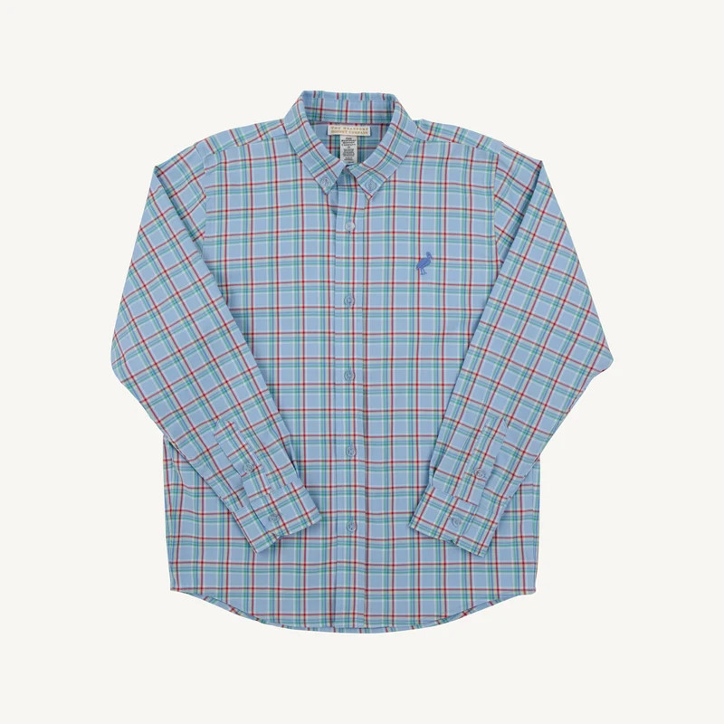 Dean's List Dress Shirt - Kensington Court Plaid | The Beaufort Bonnet Company