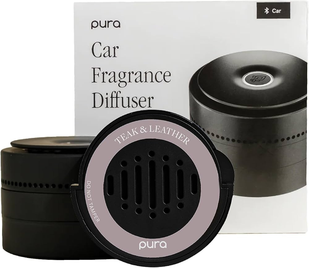 Pura Car Diffuser Starter Set - Smart Car Aroma Diffuser & Premium Car Diffuser Fragrance - Long-... | Amazon (US)