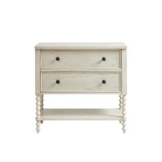 MADISON PARK Signature Beckett Antique Cream 34.25 in. H 2 Drawers Accent Chest MPS130-0299 - The... | The Home Depot