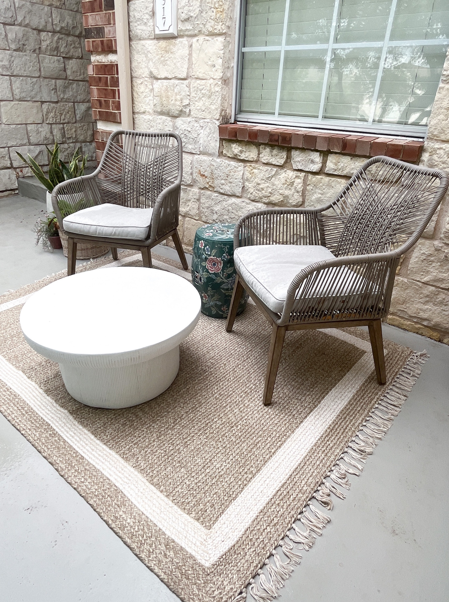 Patio furniture
Outdoor furniture
Outdoor woven chairs
Studio McGee coffee table
Front porch decor 


#LTKstyletip #LTKSeasonal #LTKhome