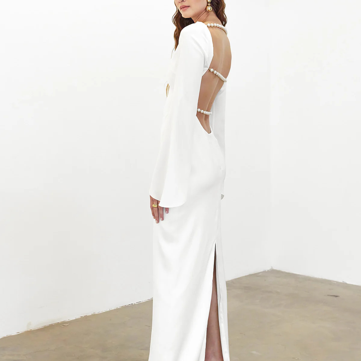 Keidi Dress - White | khanums