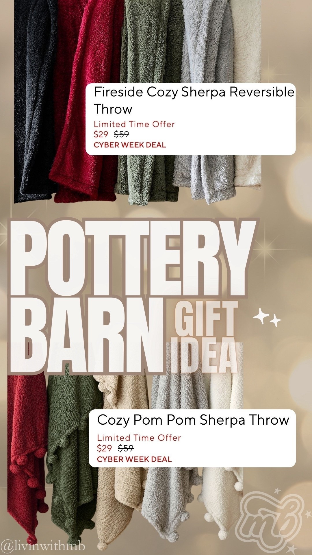 These $29 throw blankets from Pottery Barn would make such a great gift! 🎁

#LTKHoliday #LTKSaleAlert #LTKGiftGuide