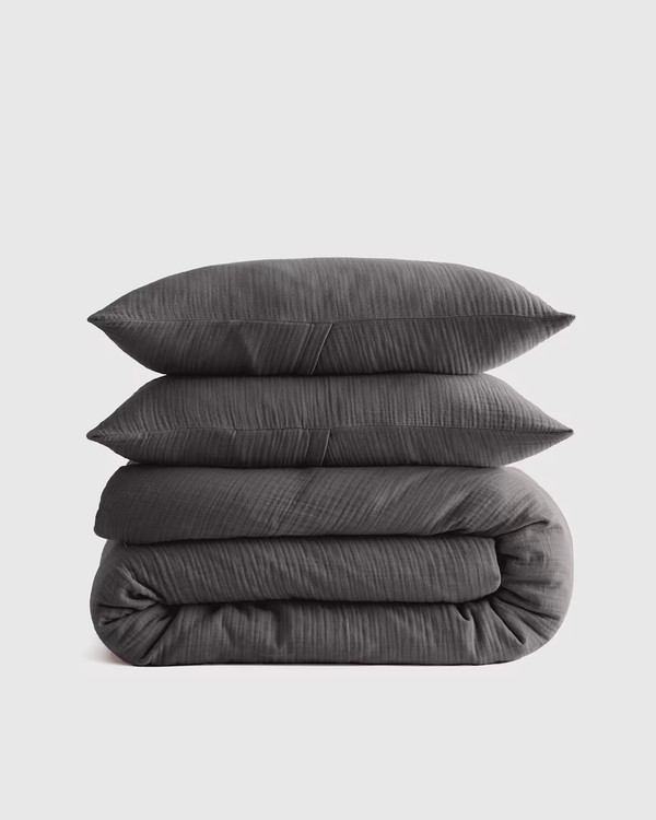 Organic Cotton Gauze Duvet Cover Set