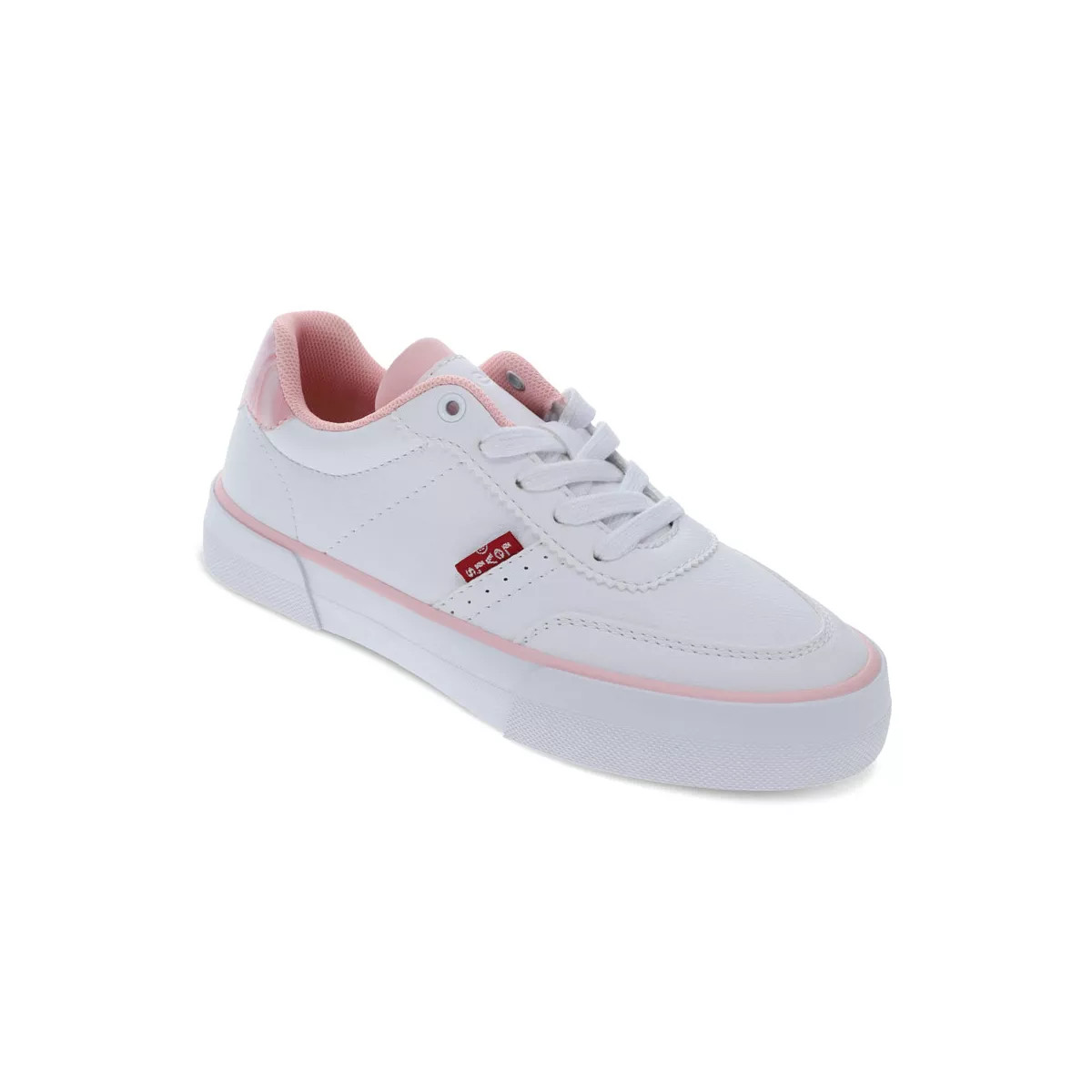 Levi's Kids Maribel Synthetic Leather Casual Lace Up Sneaker Shoe | Target