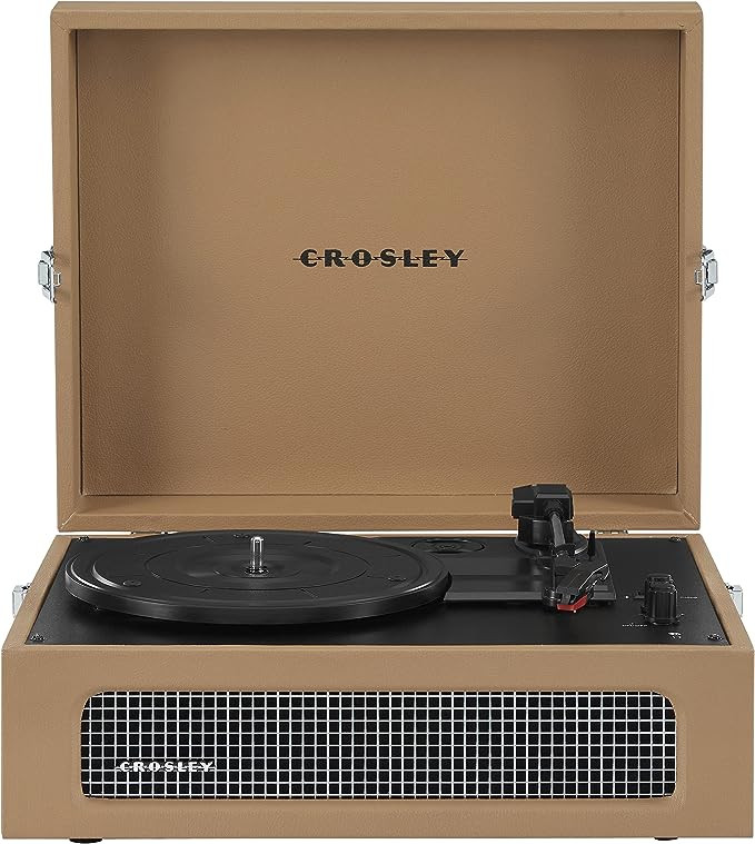 Crosley CR8017B-TA Voyager Vintage Portable Vinyl Record Player Turntable with Bluetooth in/Out a... | Amazon (US)