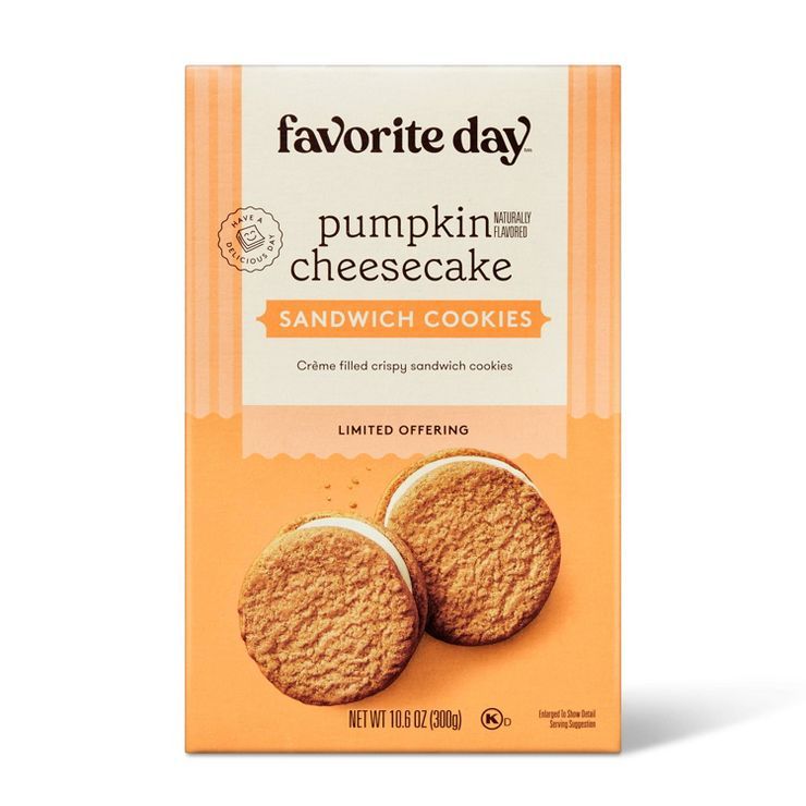 Pumpkin Cheesecake Cookies - 10.6oz - Favorite Day™ | Target