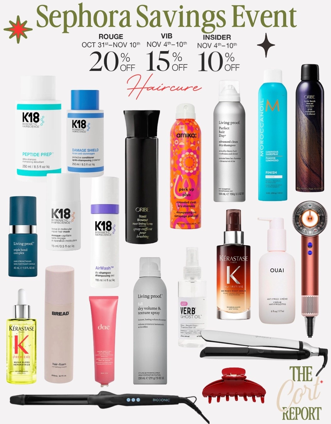 Sephora Saving Event - Hair
#sephora #hair #sale

#LTKSaleAlert #LTKHoliday #LTKBeauty