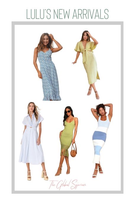 Loving all things green & blue right now… these new arrivals from Lulus are perfect for spring break or a beach vacation! 

#LTKSeasonal #LTKstyletip #LTKtravel