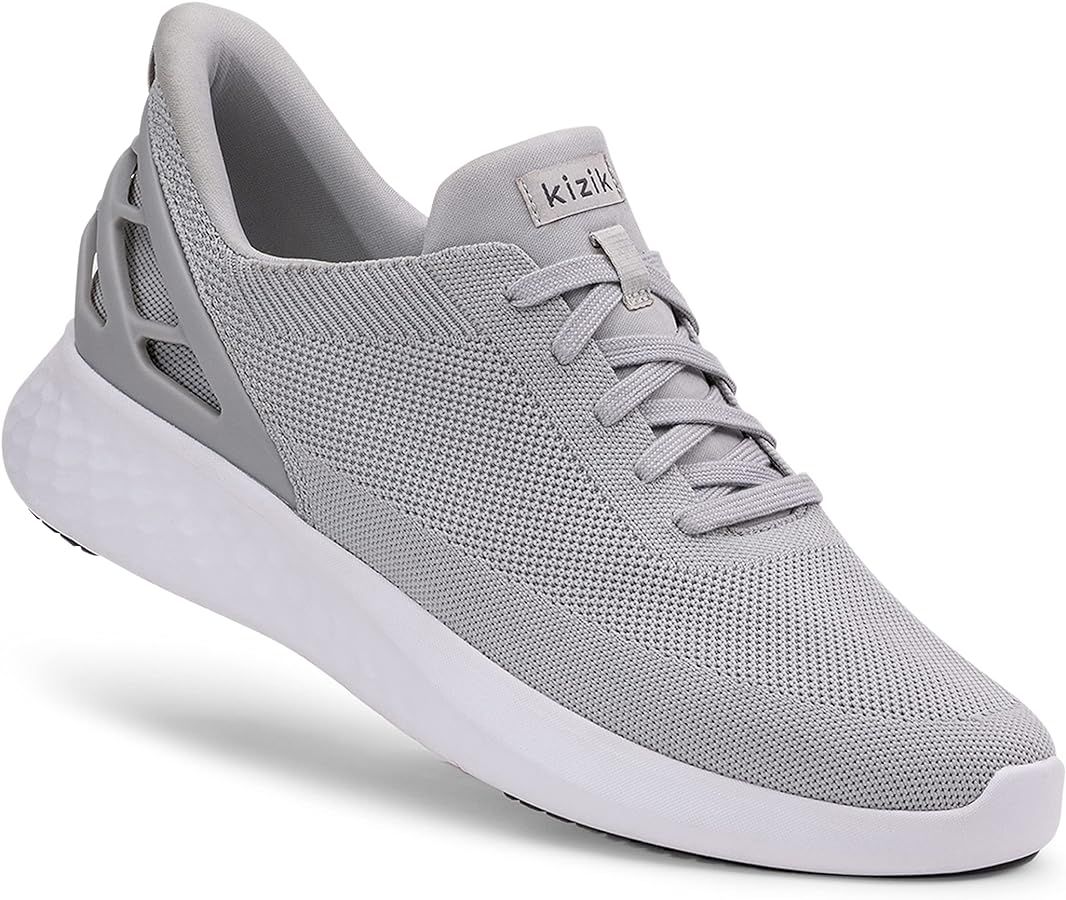 Kizik Athens Comfortable Breathable Knit Slip On Sneakers - Easy Slip-Ons | Walking Shoes for Men... | Amazon (US)