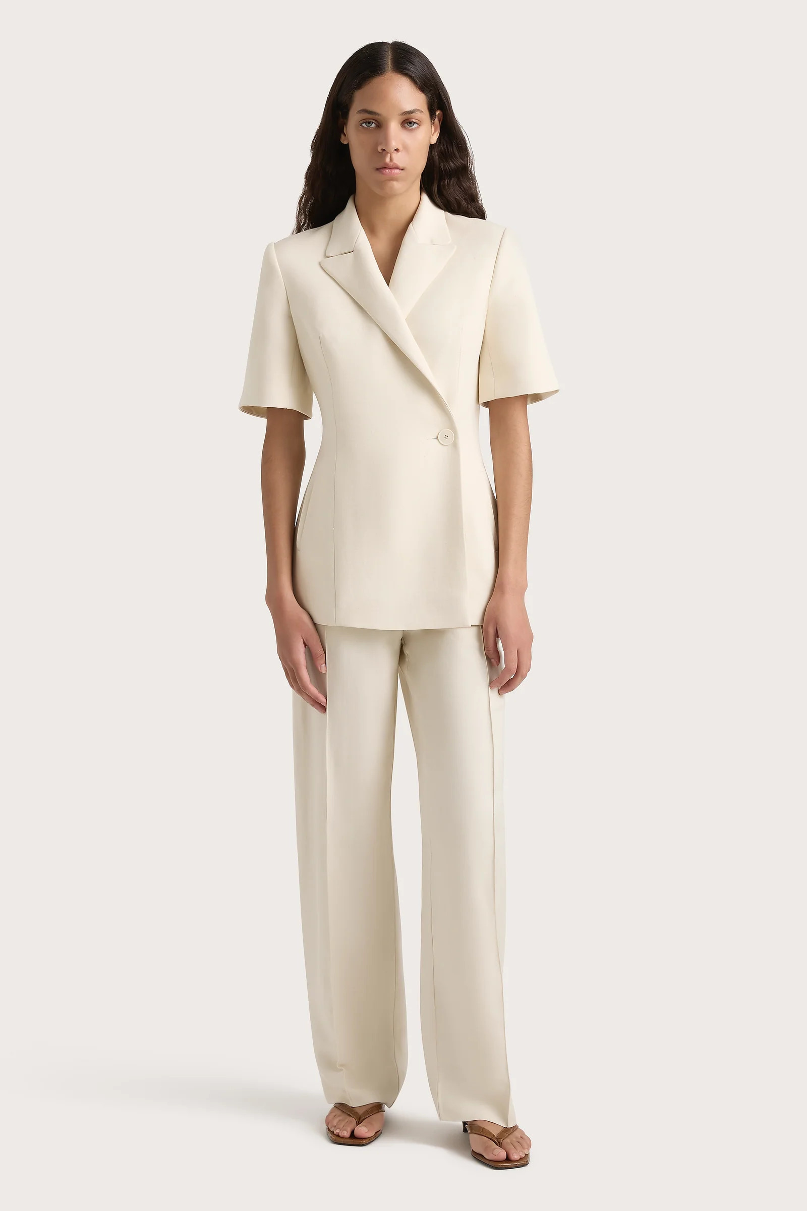 Lenza Trouser Beige | Faithfull (AU)