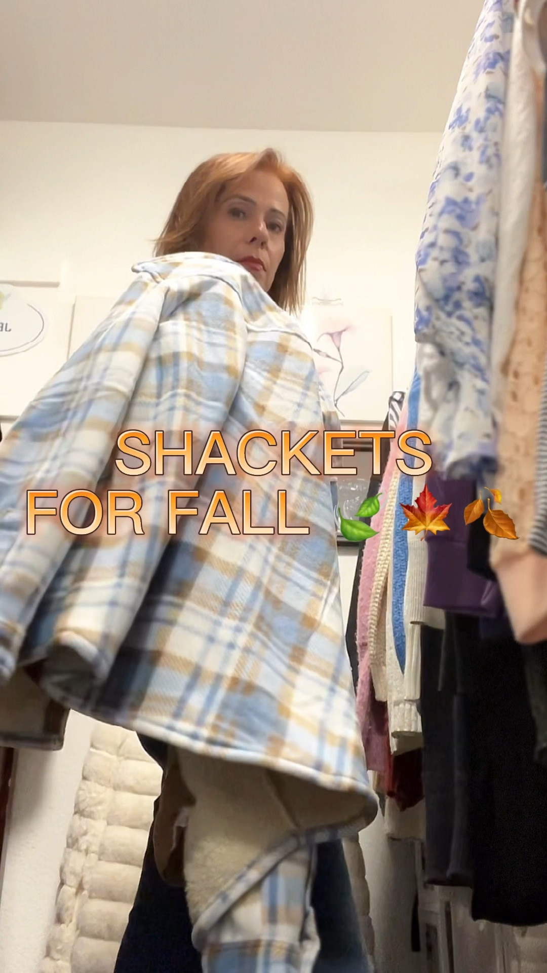 Fall is just days away and with comes Halloween, Thanksgiving, a slight chill in the air and… SHACKETS 🙌🏻🍁 I’m loving the cream and blue color of this SHACKET, which color is your favorite?

#LTKSeasonal #LTKGiftGuide #LTKfit