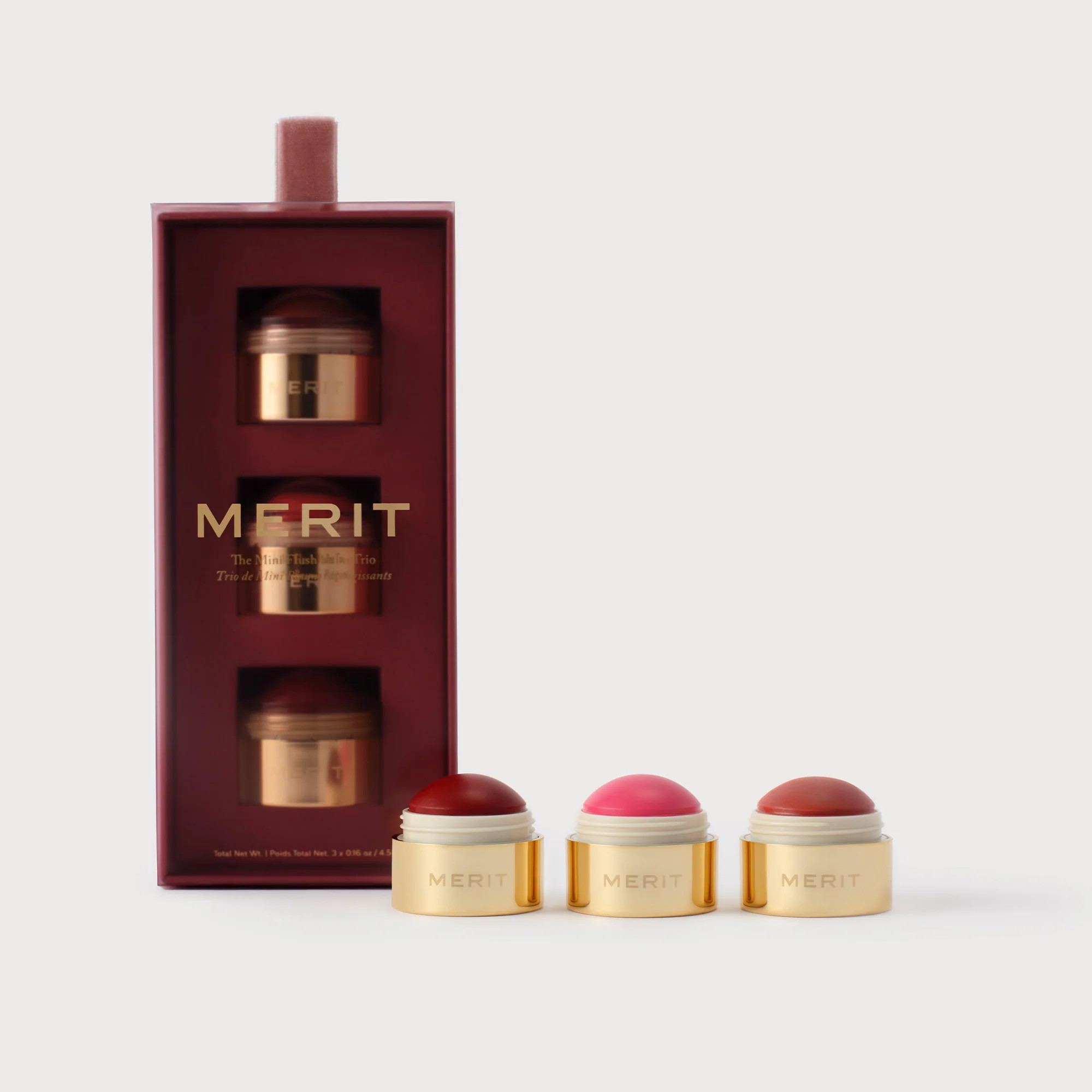 The Mini Flush Balm Trio | MERIT