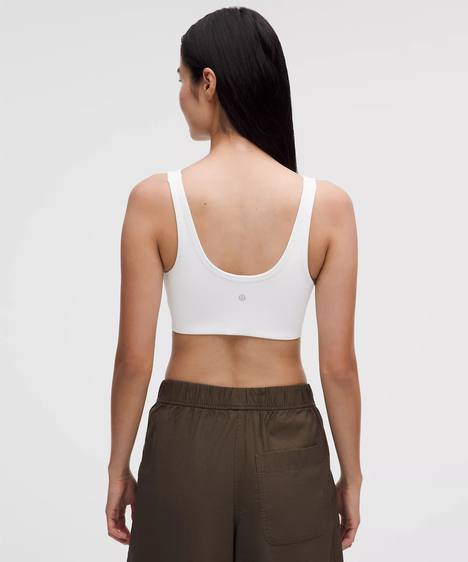 Nulu Ribbed Scoopneck Bra | Lululemon (US)