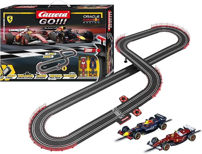 Carrera GO Slot Car Toy Race Track Set with High-Speed Cars, Racing Game for Boys, Girls, and Kid... | Amazon (US)