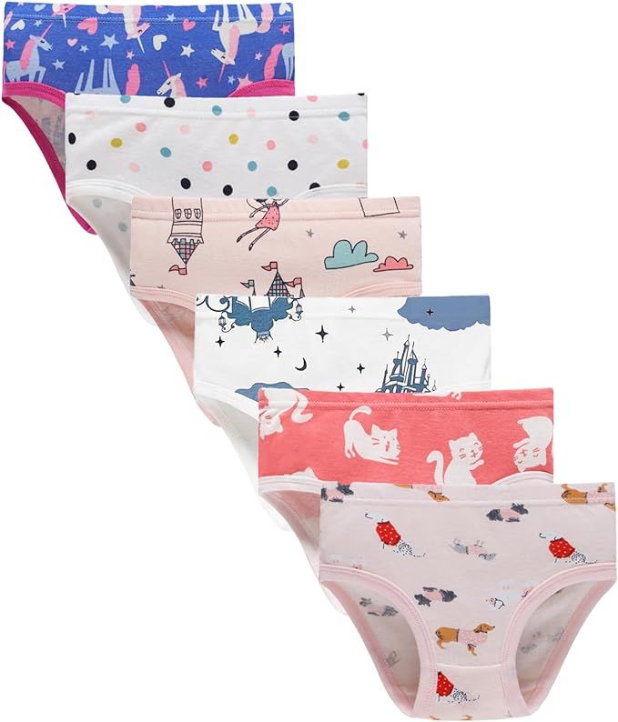 Boboking Comfty Underwear Little Girls'Briefs Baby Undies Girls Panties | Amazon (US)