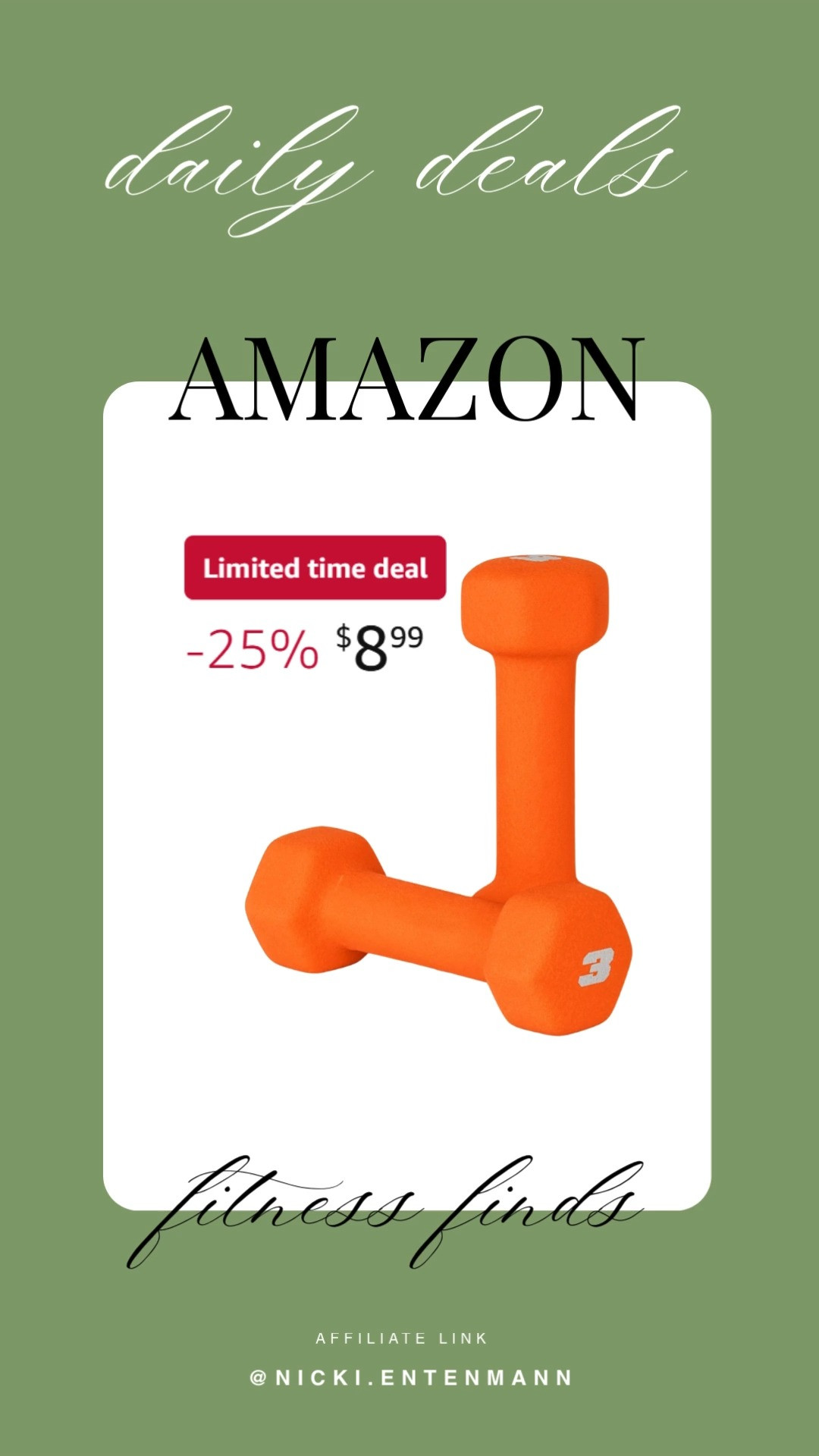 These barbell neoprene dumbbell weights pairs and sets bring cheerful strength and effortless versatility to everyday workouts with durable flair. #NeopreneDumbbells #BarbellWeights #FitnessGear #StrengthTraining #WorkoutTools #HomeGymEssentials #ActiveLife #ExerciseEquipment #HealthyLiving #FitnessGoals 💪🏋️‍♂️✨
 

 #LTKActive #LTKHome #LTKSaleAlert