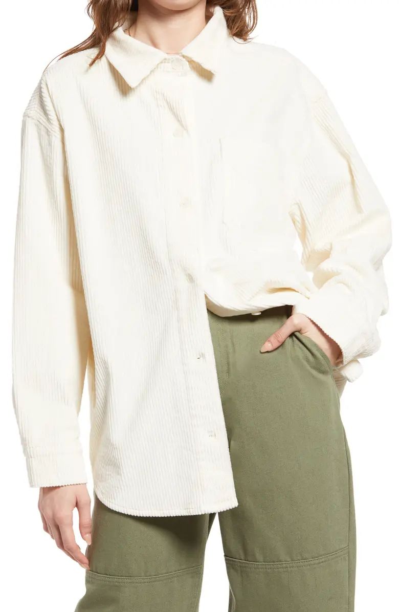 Corduroy Shirt Jacket | Nordstrom