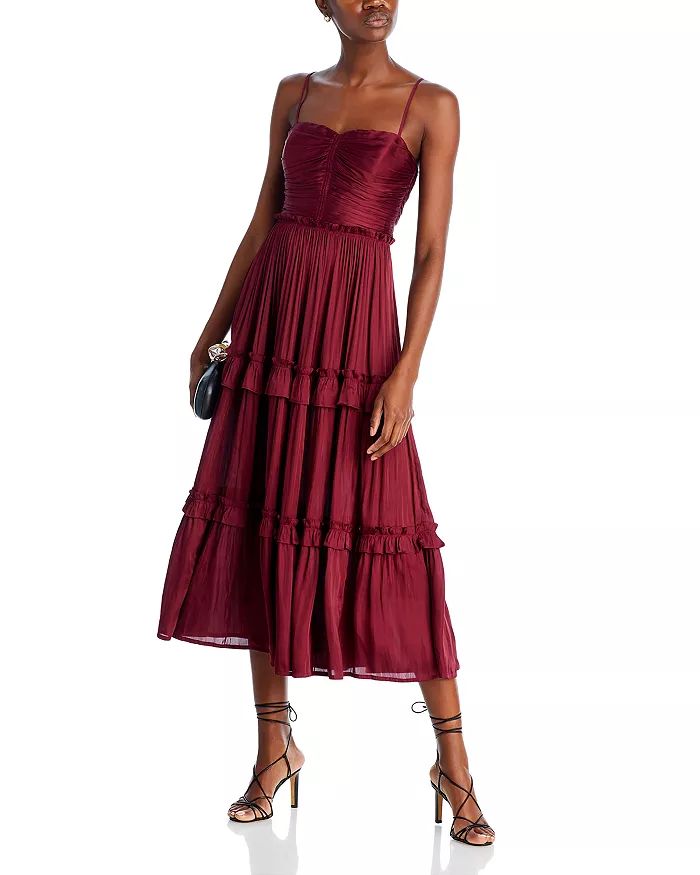 Ruched Top Midi Dress - 100% Exclusive | Bloomingdale's (US)
