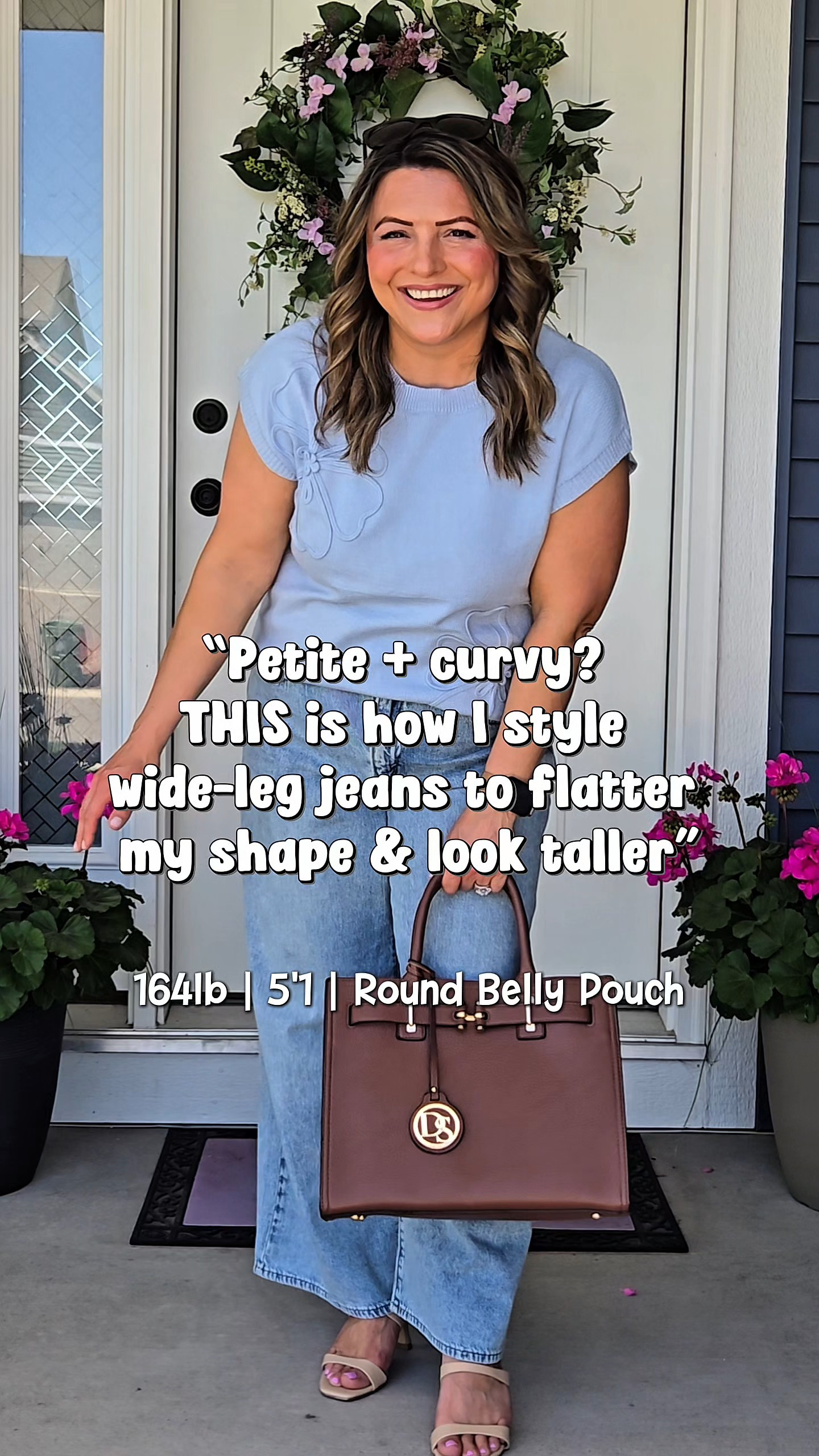 Petite & Curvy Do's of how to style Wide Leg Jeans 

#LTKPlusSize #LTKPetite #LTKMidsize
